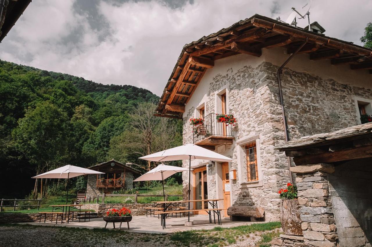 Hotel L'Escola E Lou Mulin Sampeyre Esterno foto